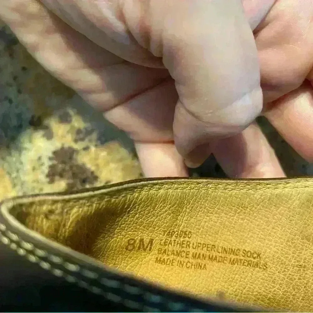 Sofft Brown Leather Wingtip Ankle Boots‎ Size 8 Medium - Picture 8 of 13